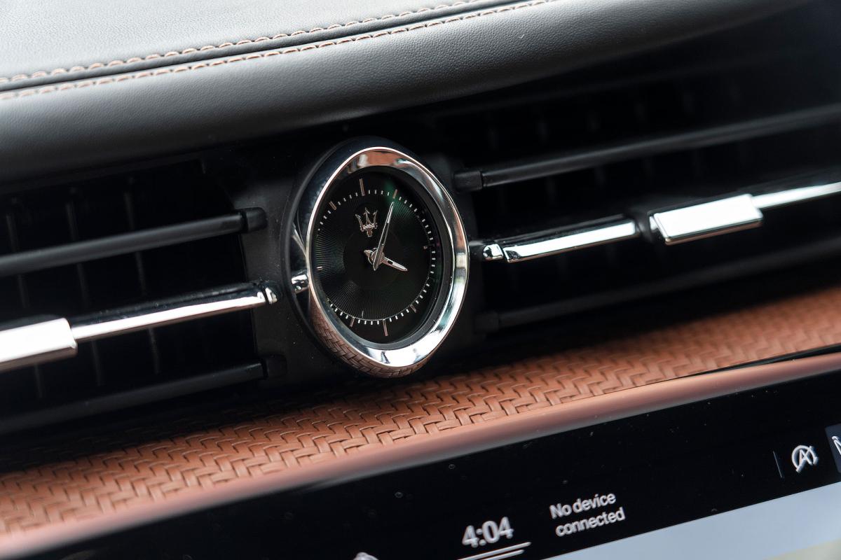 Maserati Quattroporte interior detail