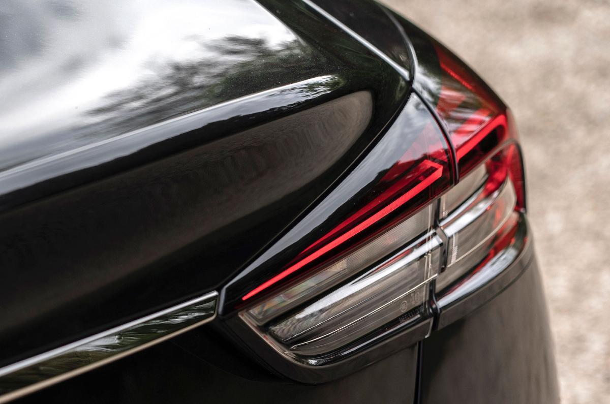 Maserati Quattroporte rear lights detail