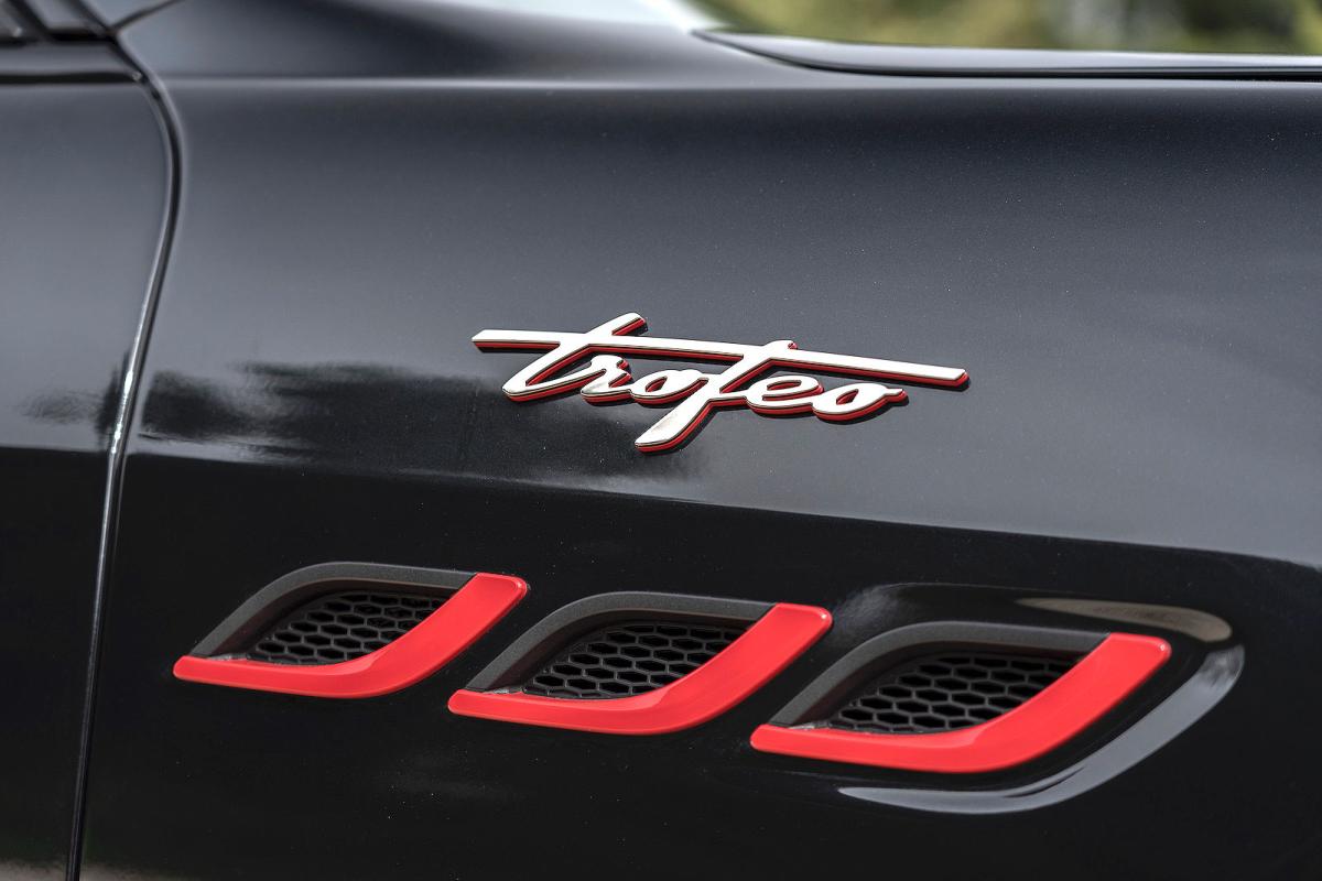 Maserati Quattroporte side vents detail