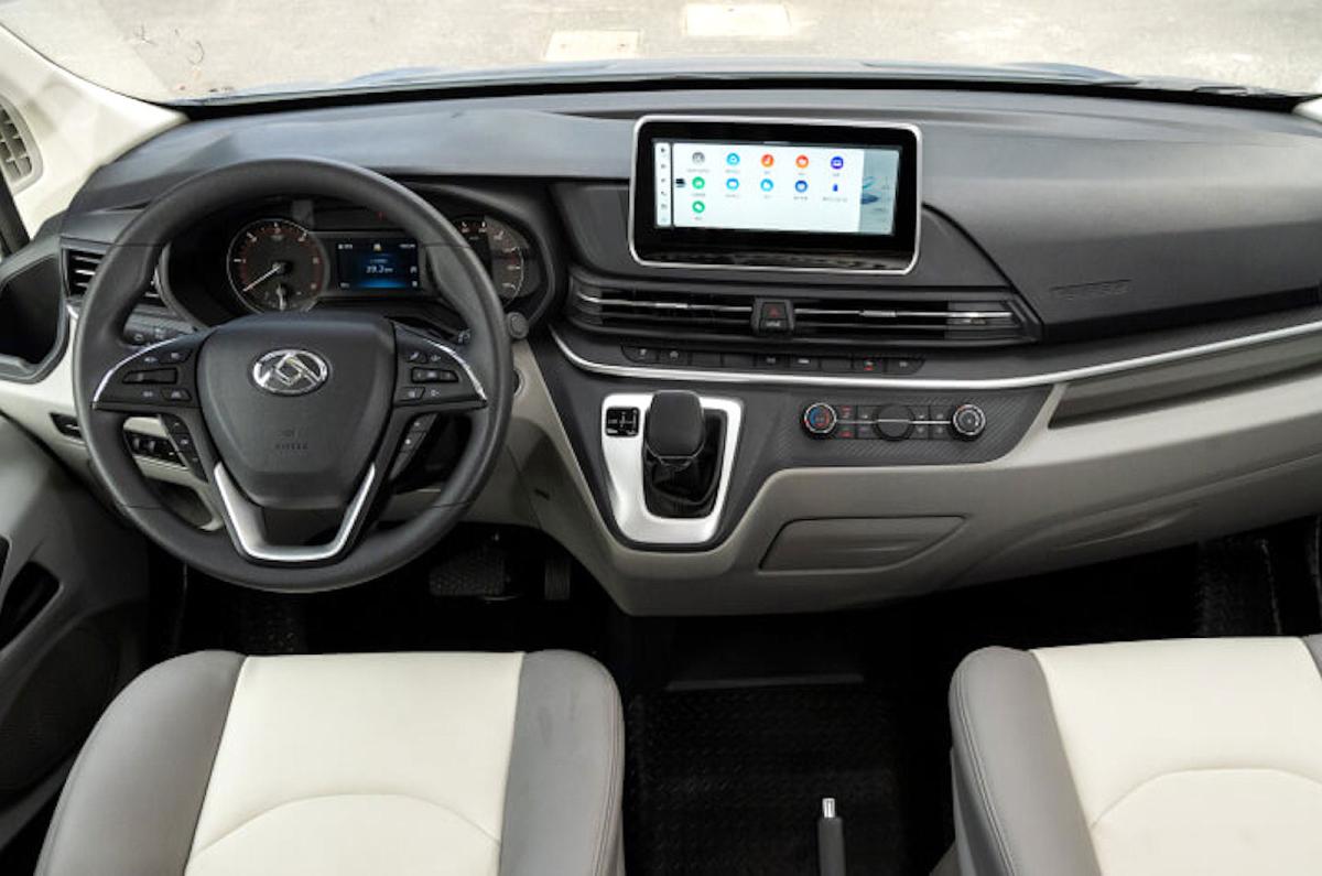 Maxus eDeliver 9 dashboard