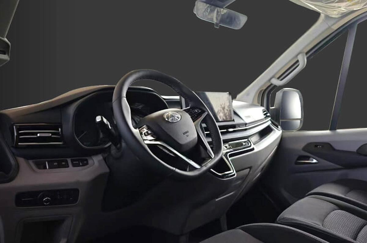 Maxus eDeliver 9 dashboard