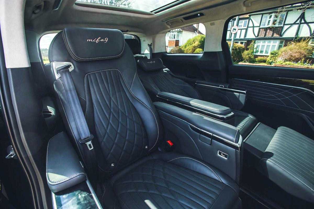 Maxus Mifa 9 back seats