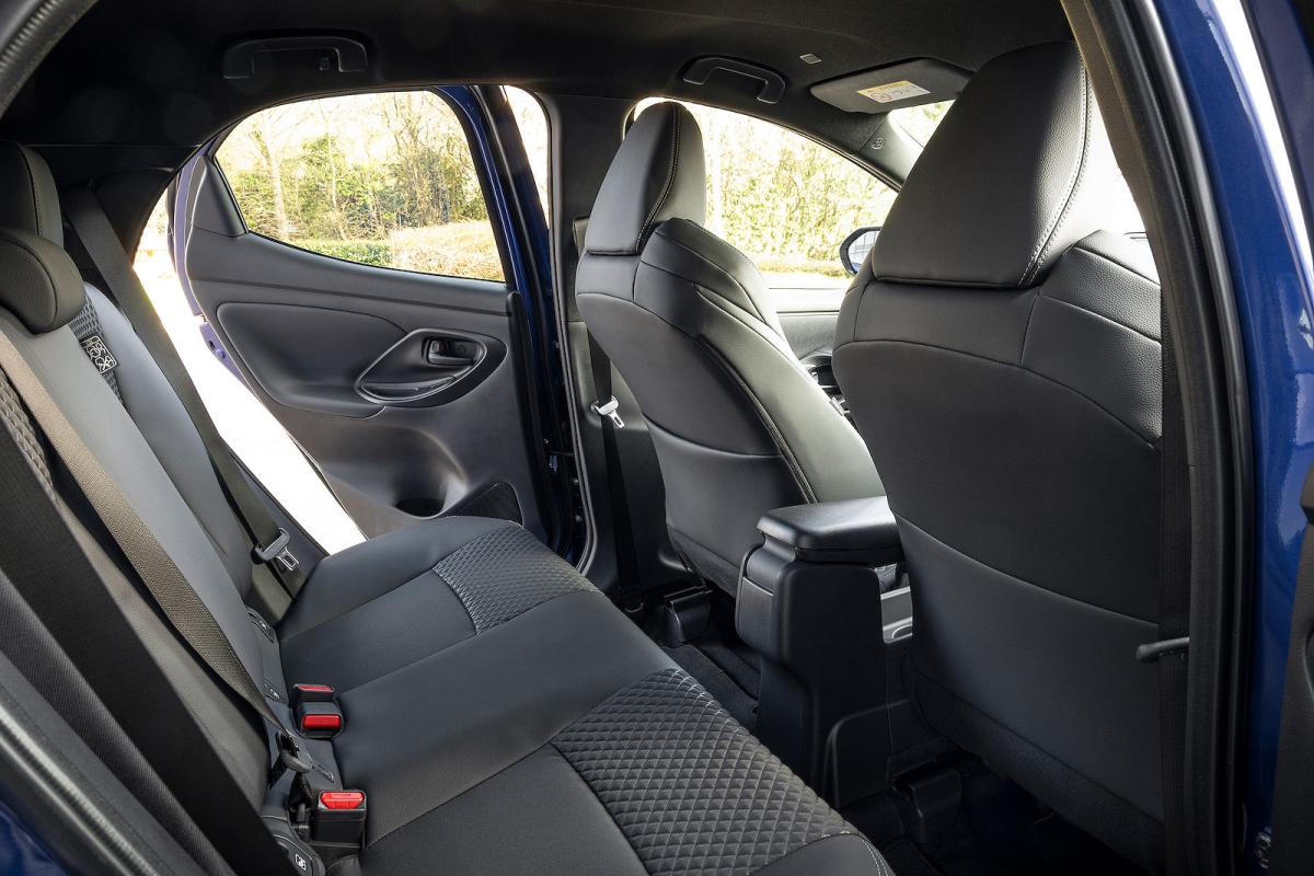 Mazda 2 Hybrid interior back seats