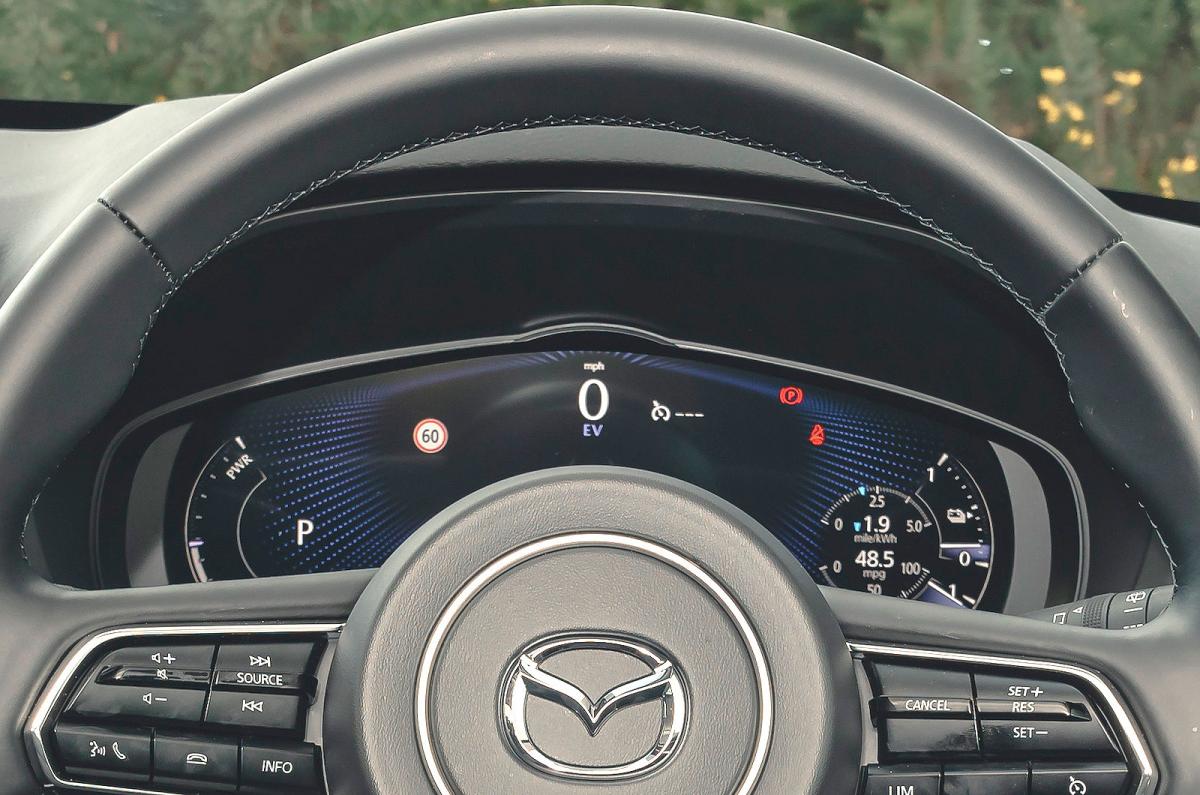Mazda CX-80 driver display