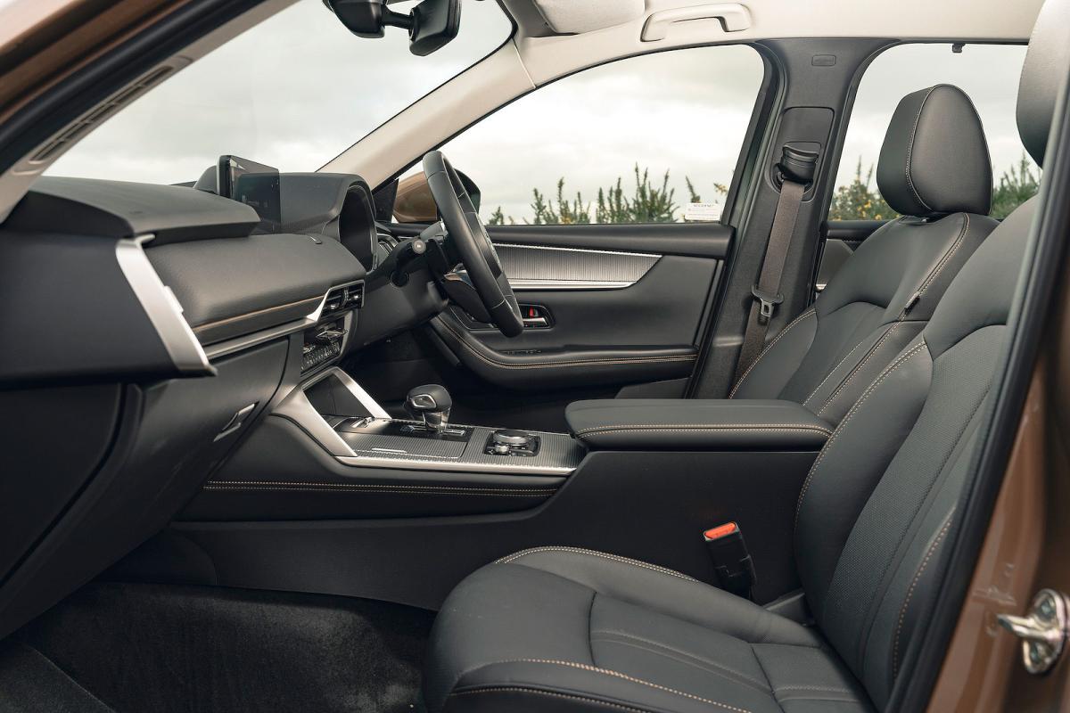 Mazda CX-80 front seats