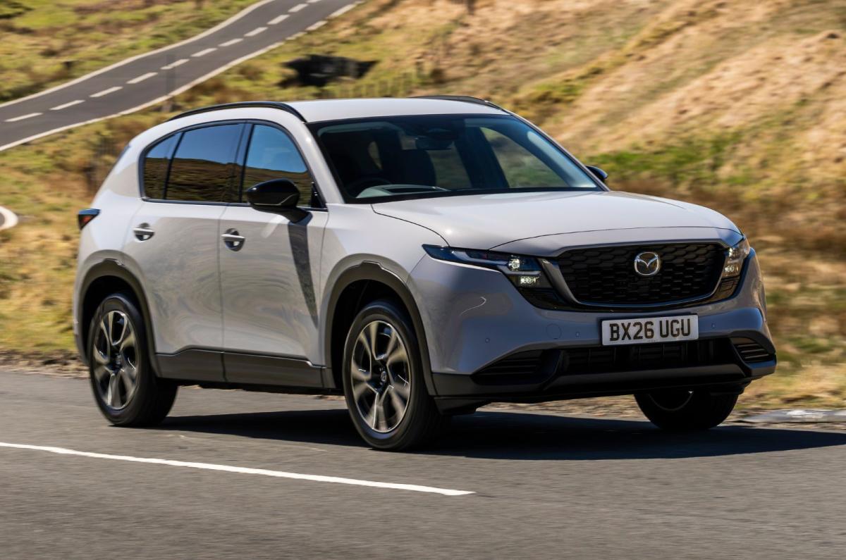 Mazda CX-5 driving front right