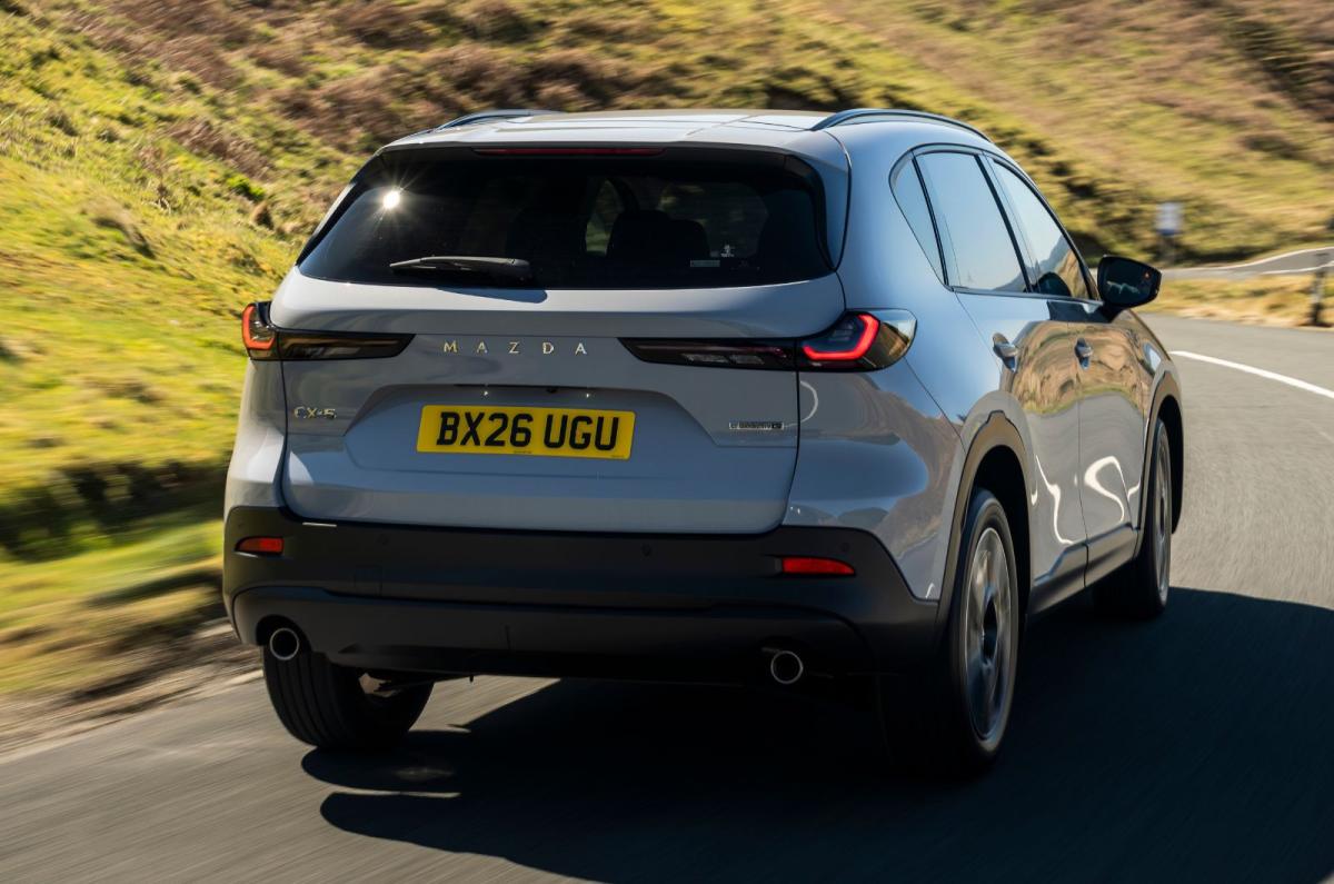 Mazda CX-5 driving rear