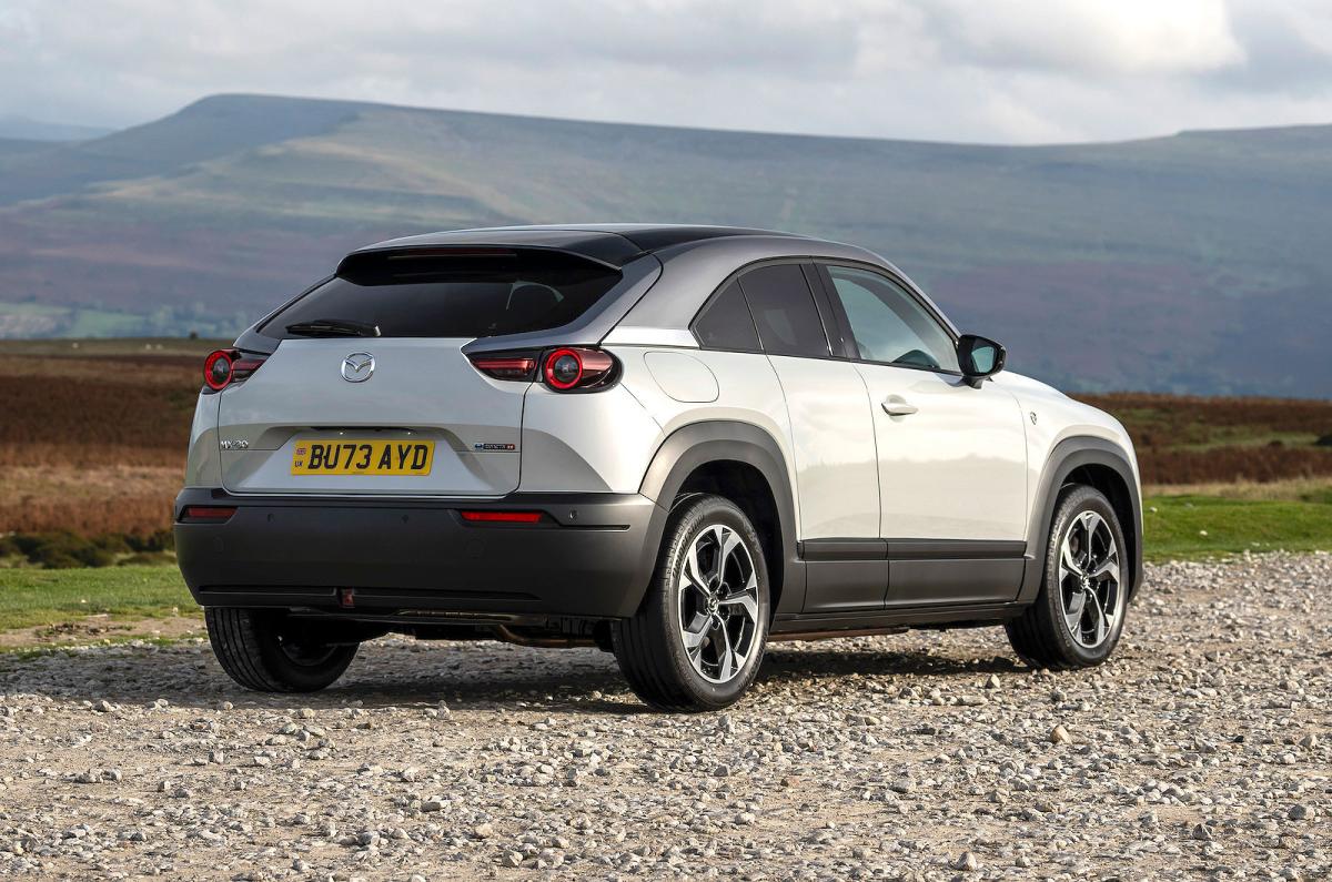 Mazda MX-30 R-EV rear right static