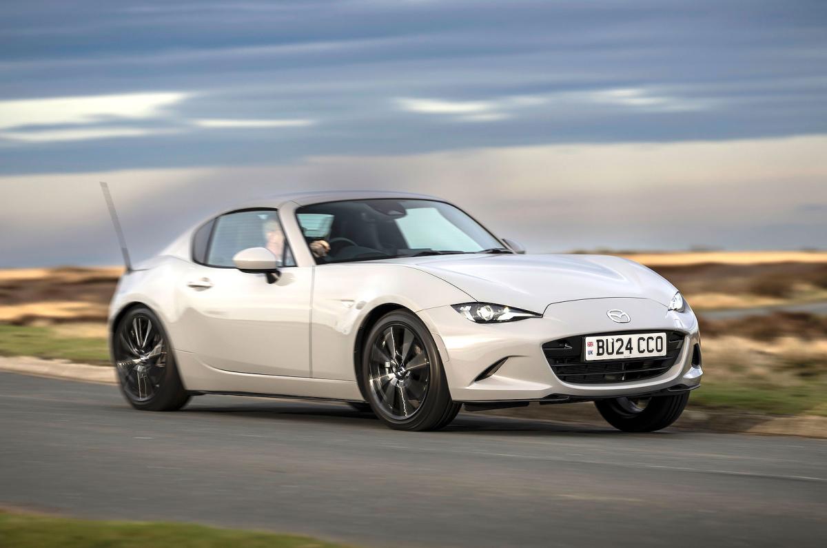 Mazda MX-5 RF front cornering