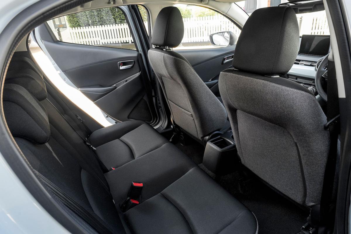 Mazda 2 back seats
