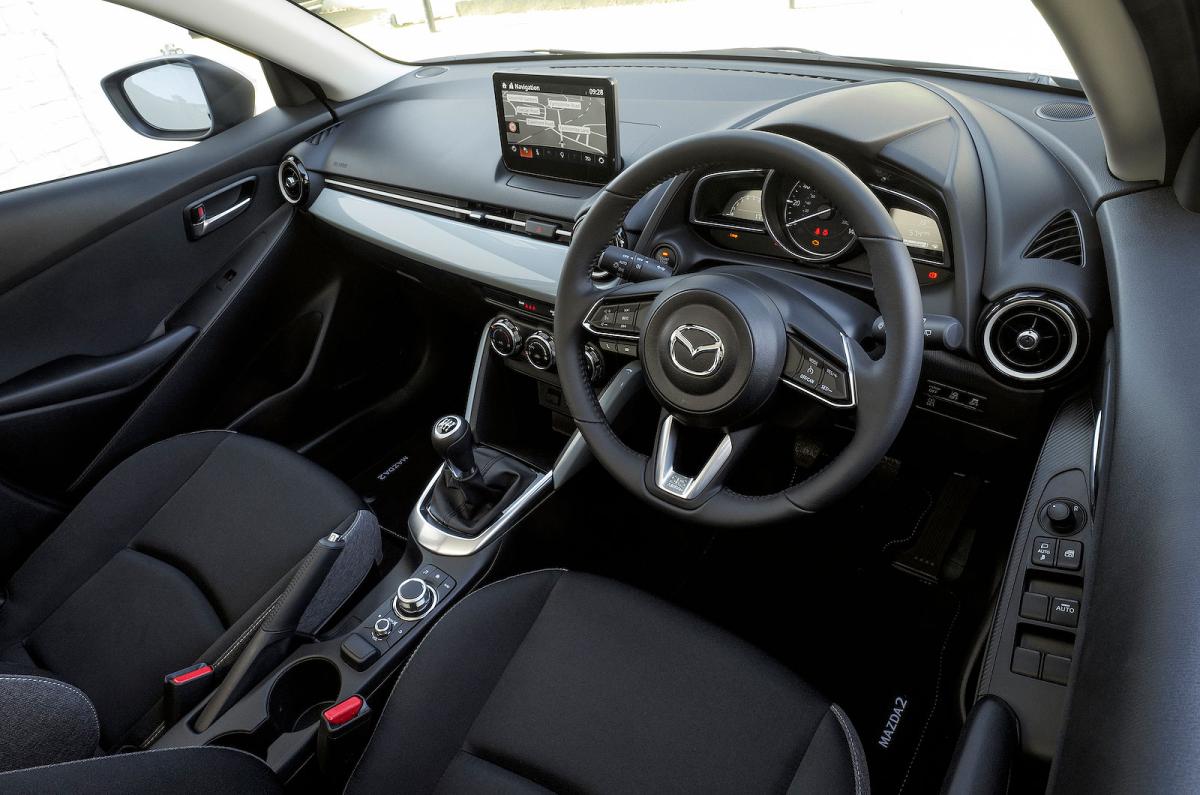 Mazda 2 front seats