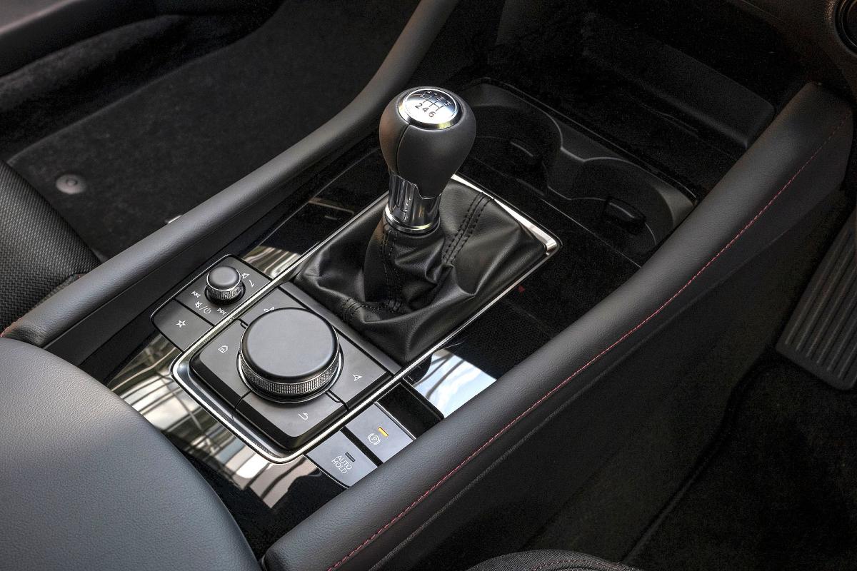 Mazda 3 interior detail
