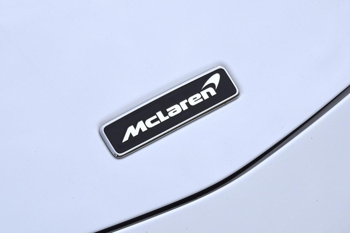 McLaren Artura badge detail