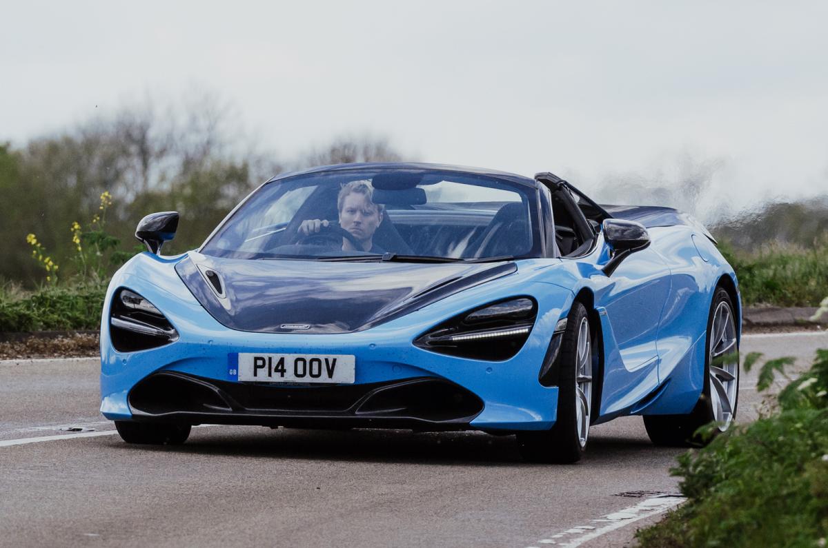 McLaren 720S Spider front