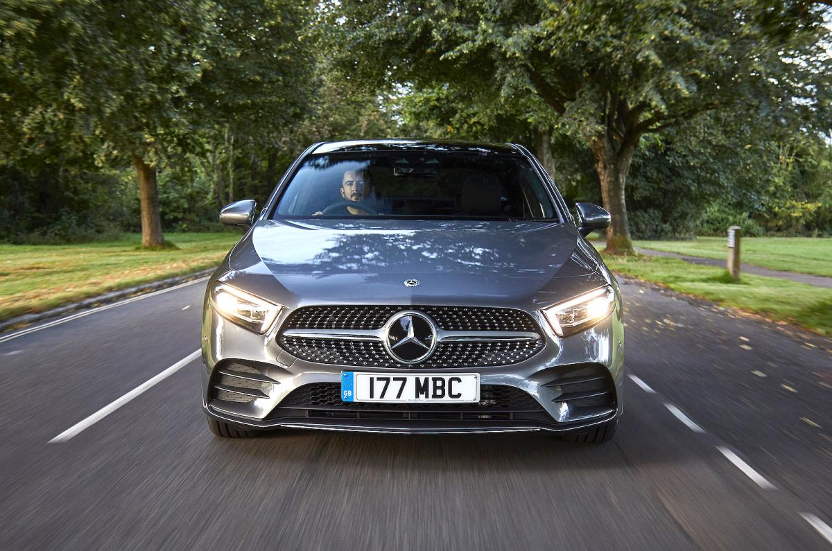 Mercedes A-Class Saloon front driving