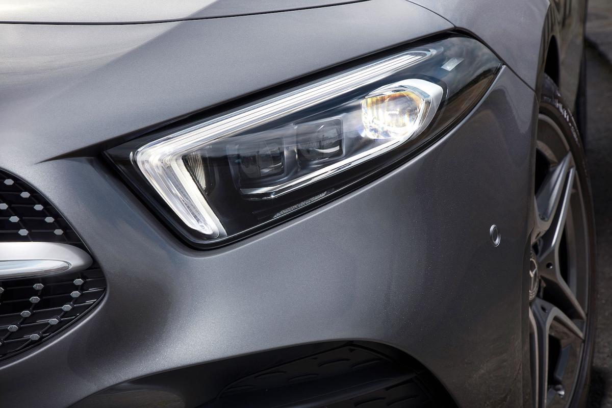 Mercedes A-Class Saloon headlights