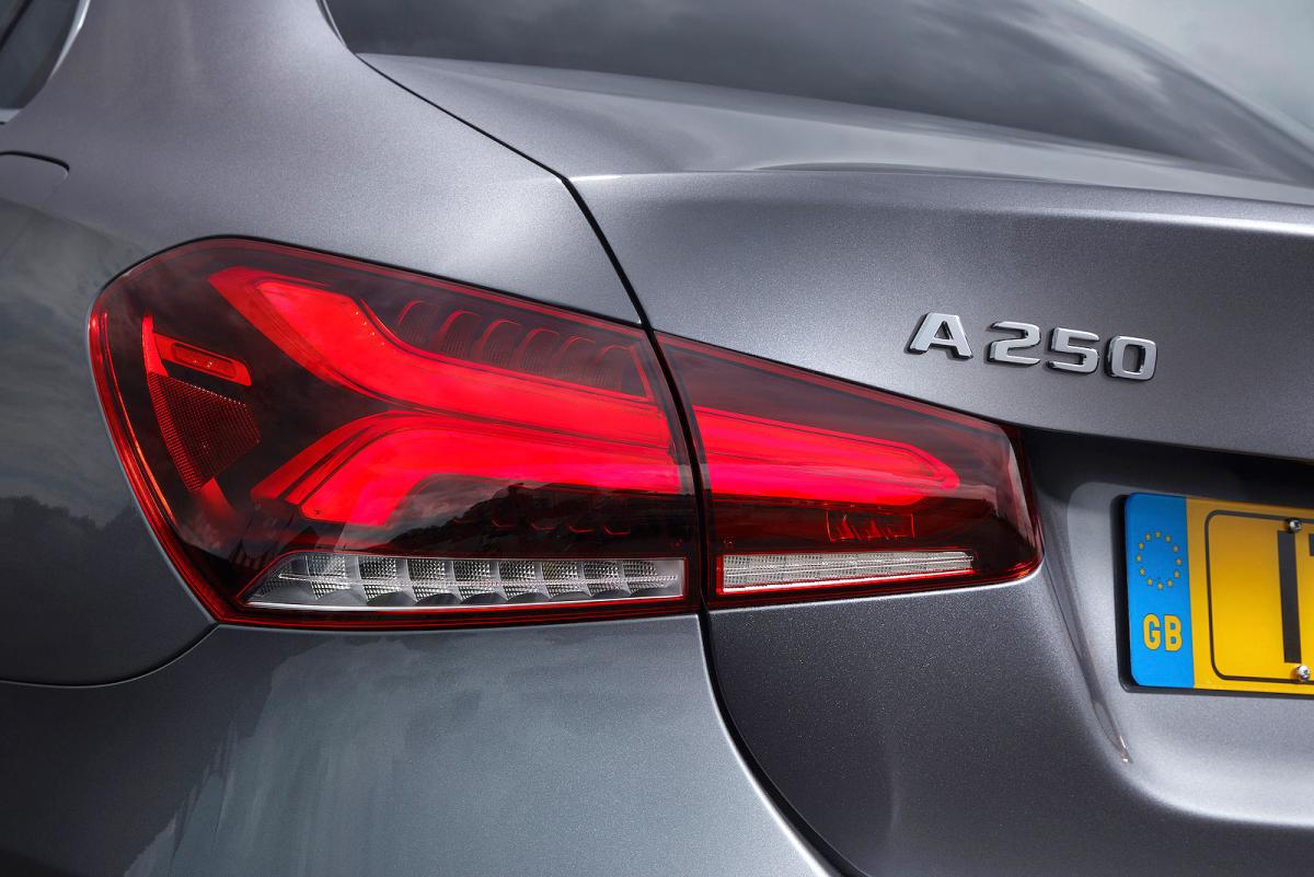 Mercedes A-Class Saloon rear lights