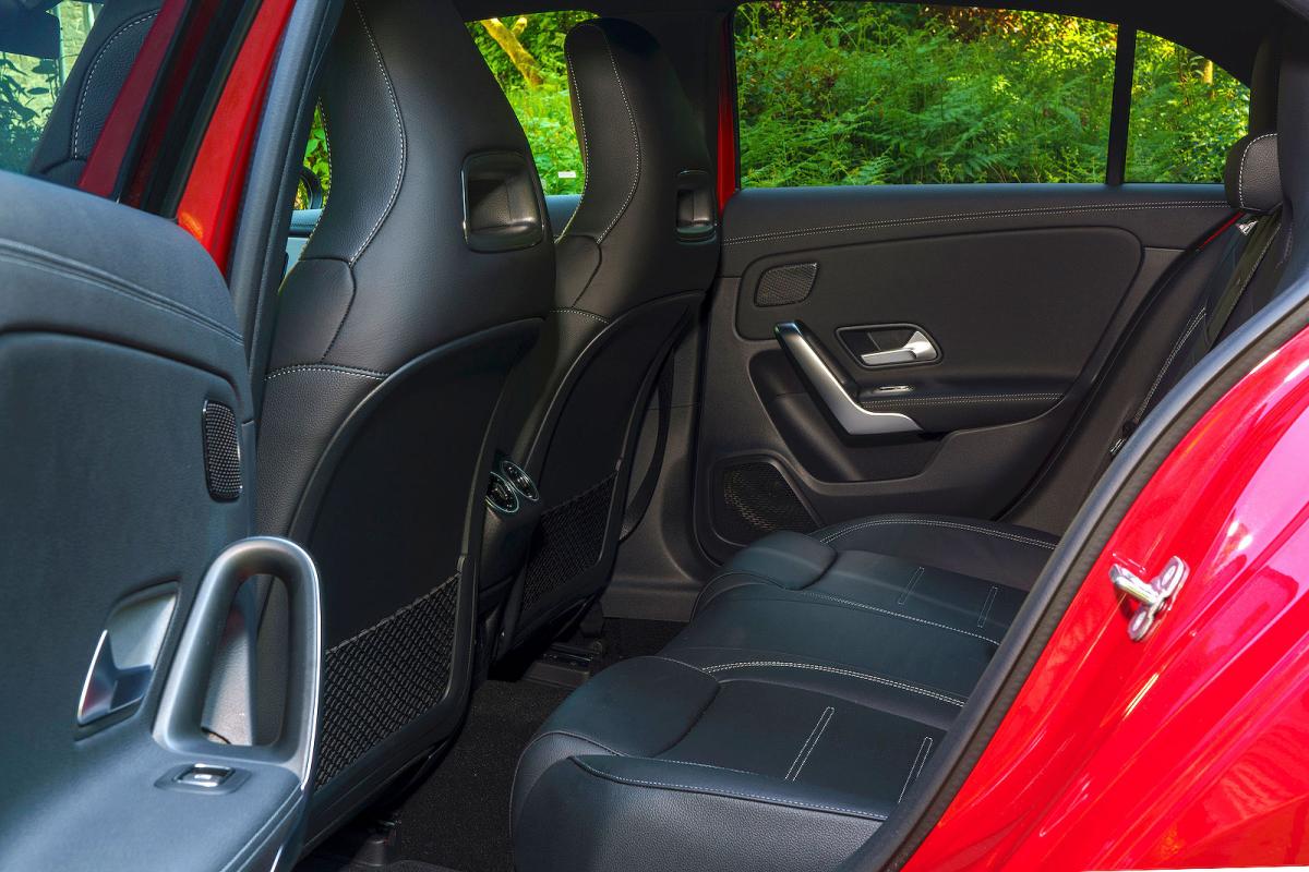 Mercedes-AMG A35 interior back seats