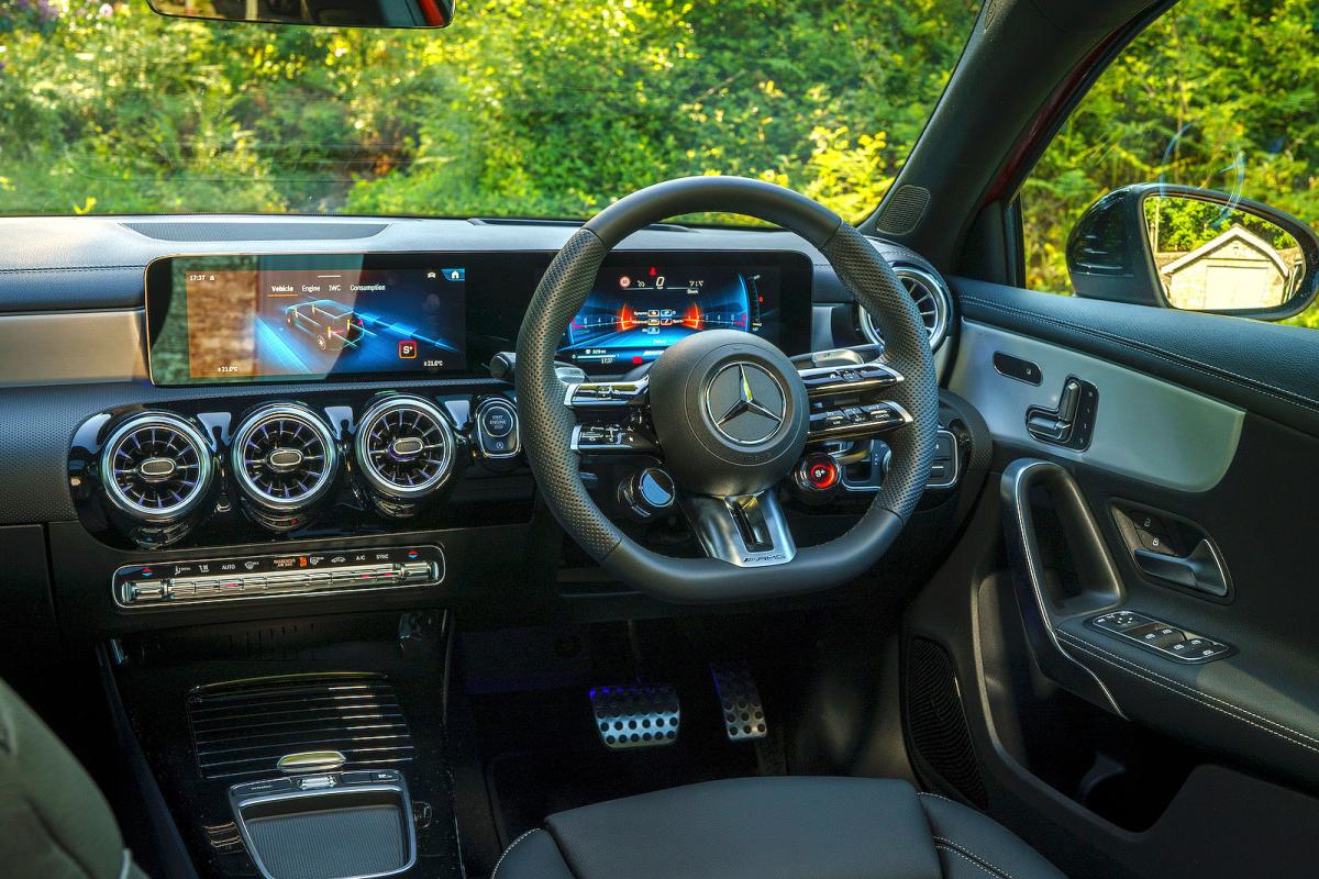 Mercedes-AMG A35 interior dashboard