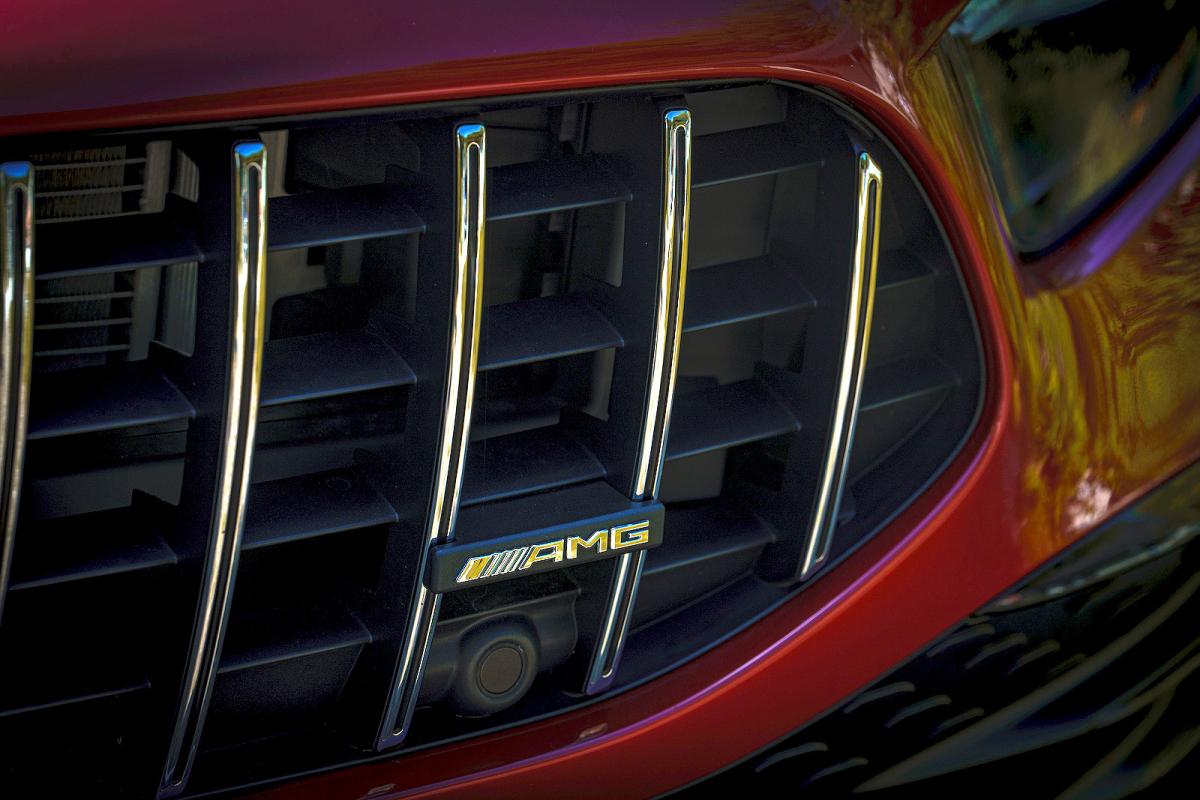 Mercedes-AMG A35 grille detail