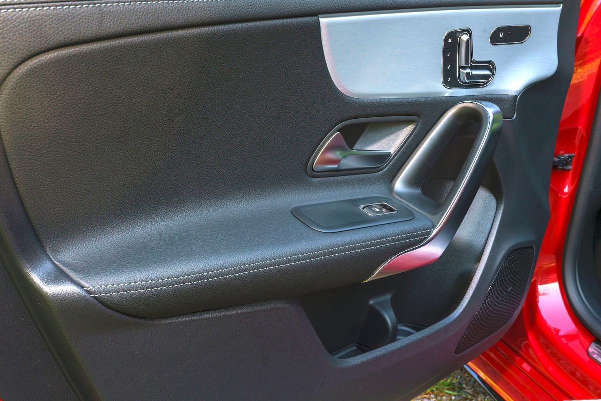 Mercedes-AMG A35 interior door detail