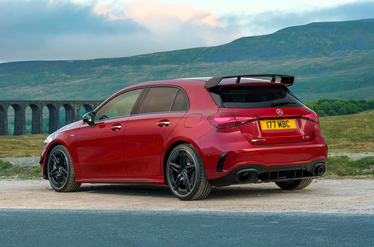 Mercedes-AMG A35 rear left static