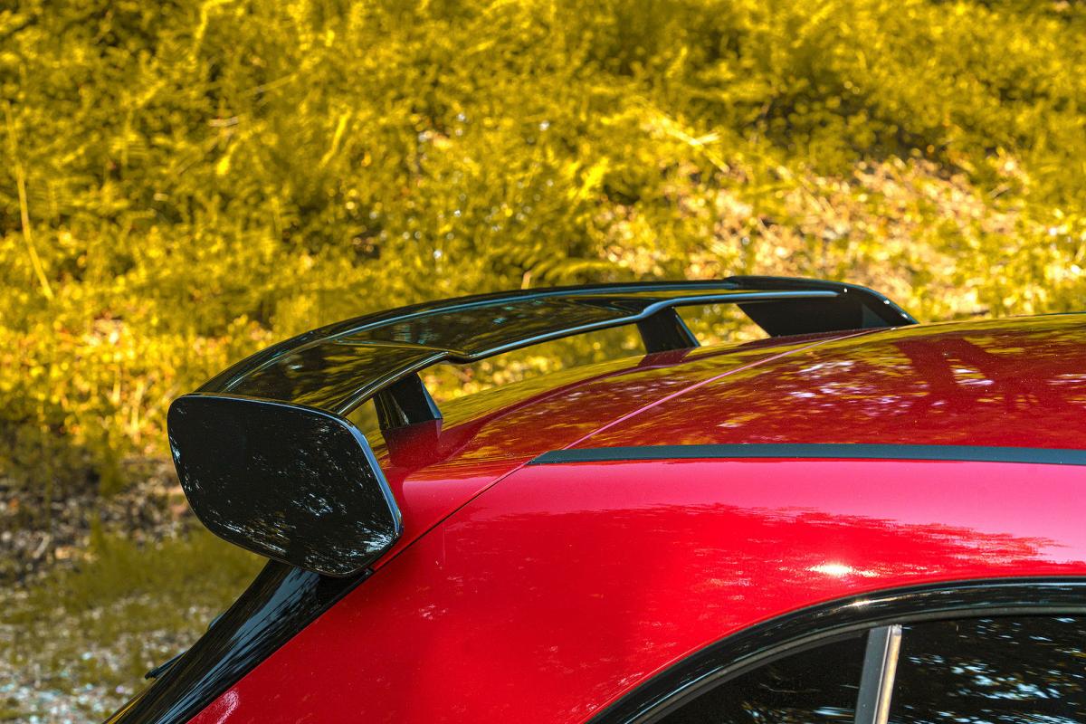 Mercedes-AMG A35 spoiler detail