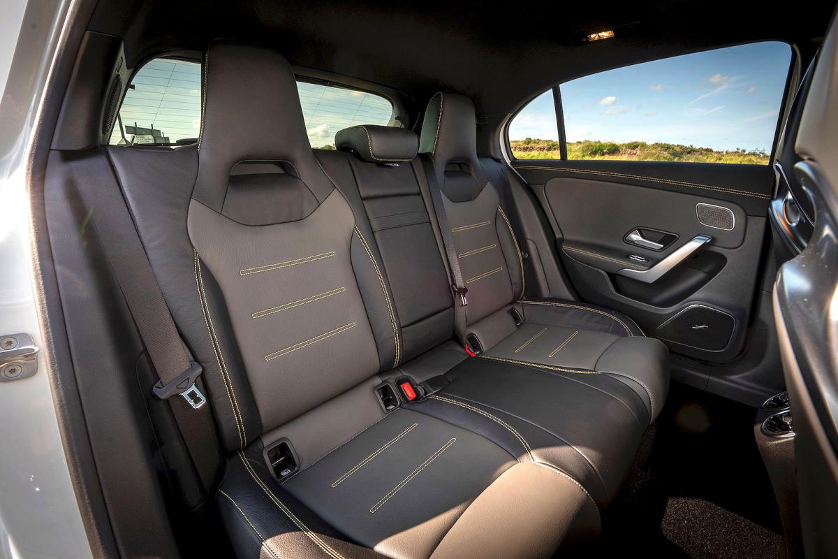 Mercedes-AMG A45 S back seats