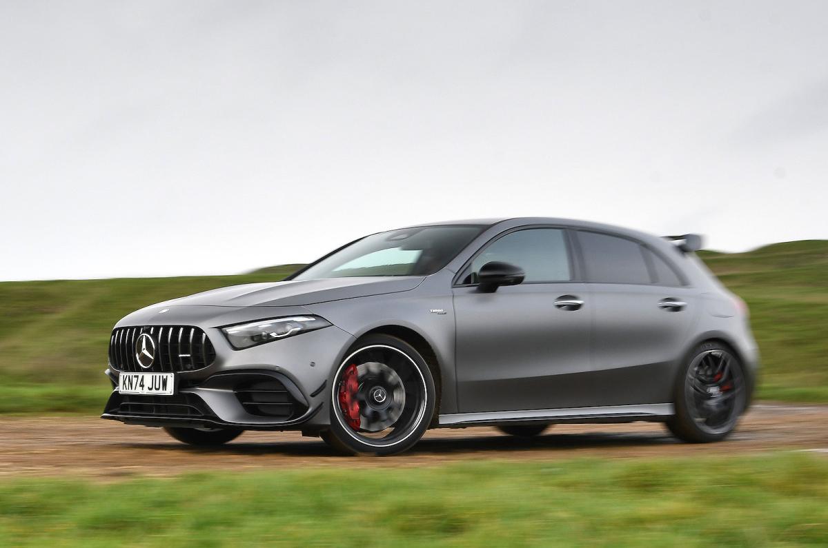 Mercedes-AMG A45 S left driving