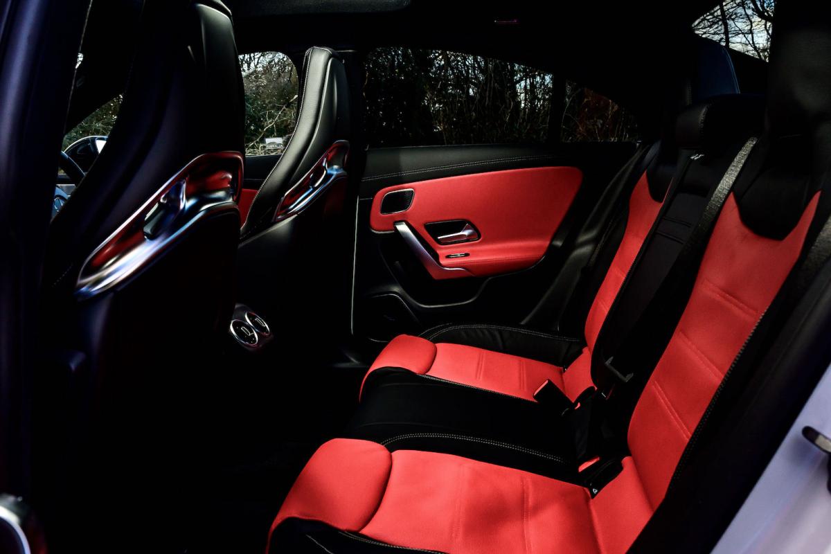 Mercedes-AMG CLA 45 S back seats