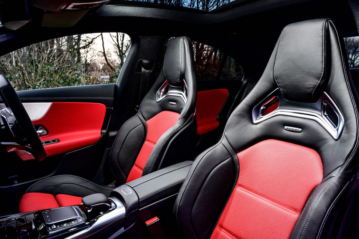 Mercedes-AMG CLA 45 S front seats