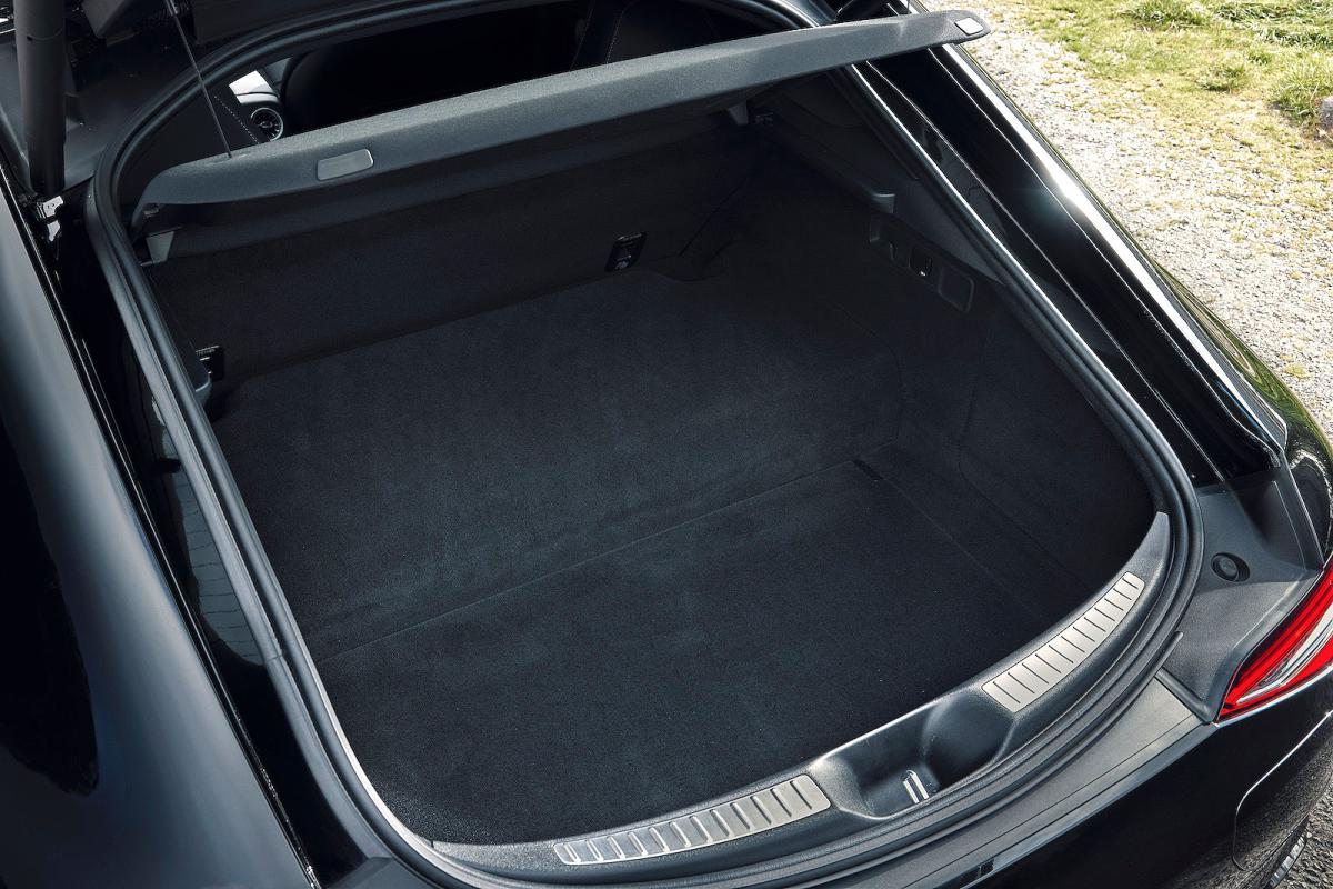 Mercedes-AMG GT 4-door Coupé boot open