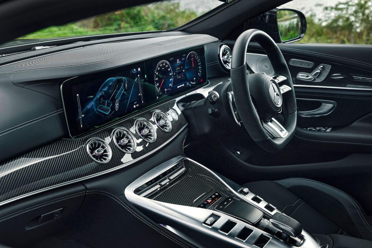 Mercedes-AMG GT 4-door Coupé interior dashboard