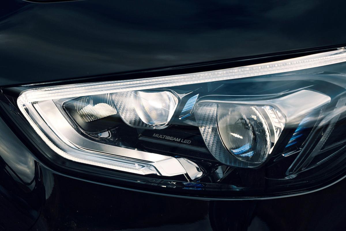 Mercedes-AMG GT 4-door Coupé headlights detail