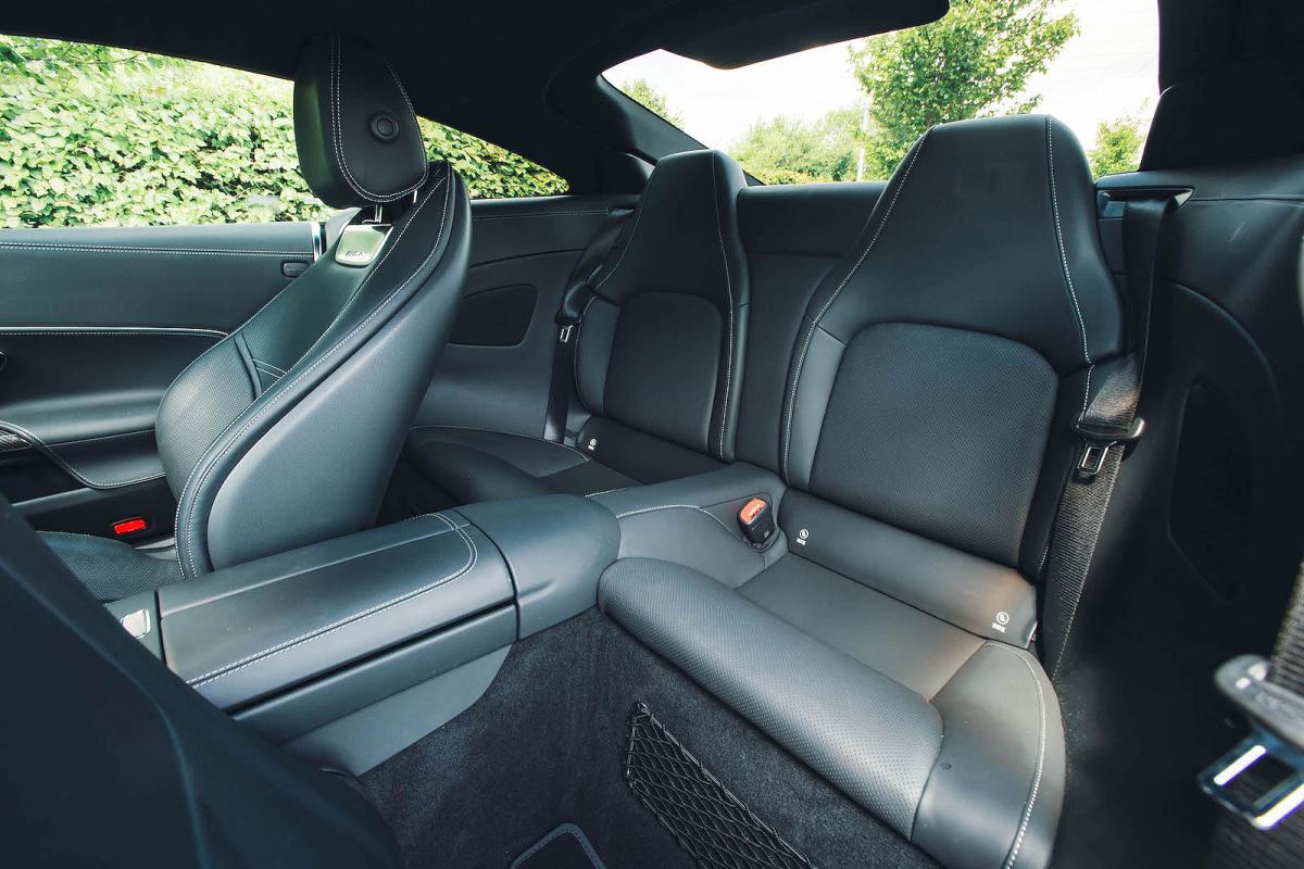 Mercedes-AMG GT back seats