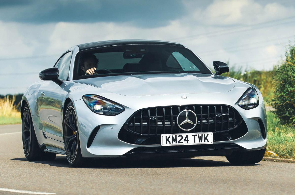 Mercedes-AMG GT front cornering