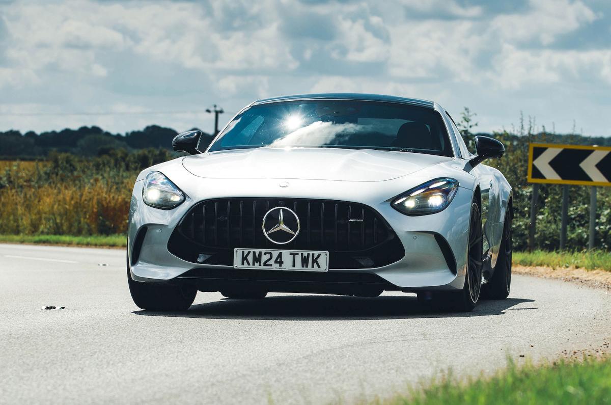 Mercedes-AMG GT front driving