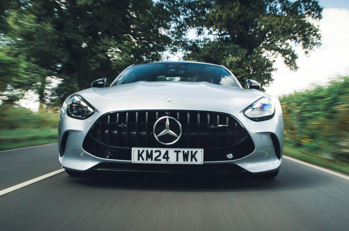 Mercedes-AMG GT front driving