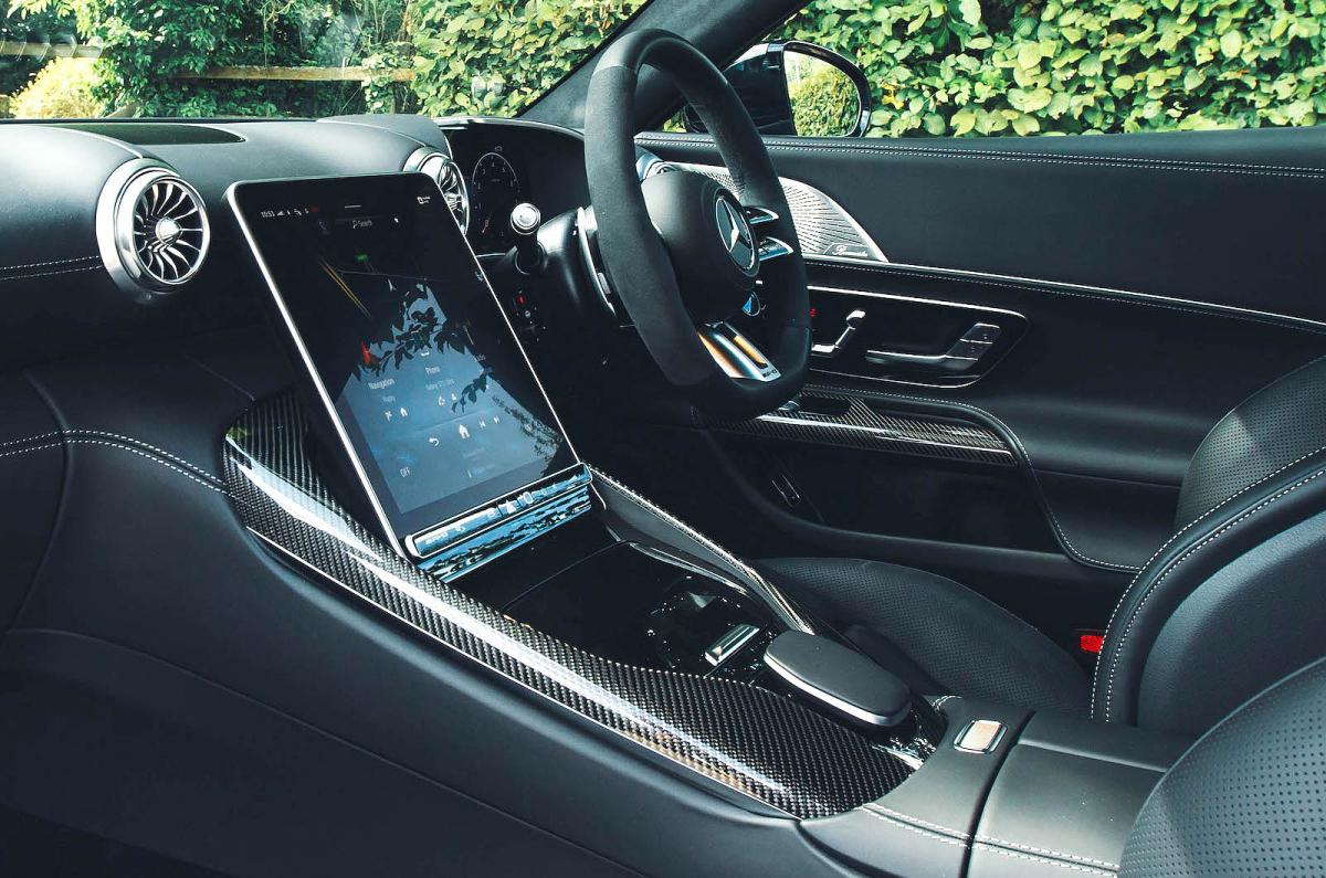 Mercedes-AMG GT interior detail