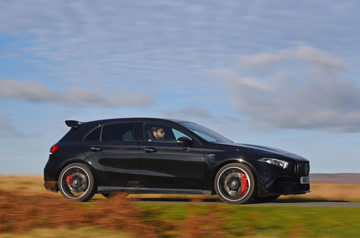 Mercedes-AMG A45 S 2022 side