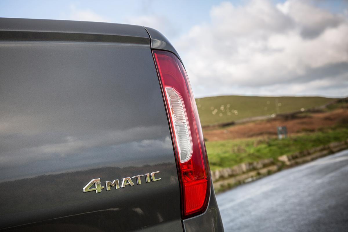 Mercedes-Benz X-Class 2019 badge detail