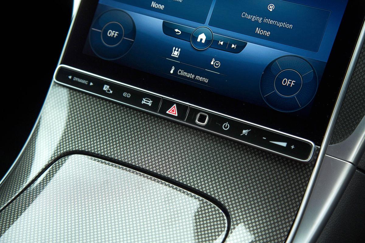 Mercedes C-Class interior detail
