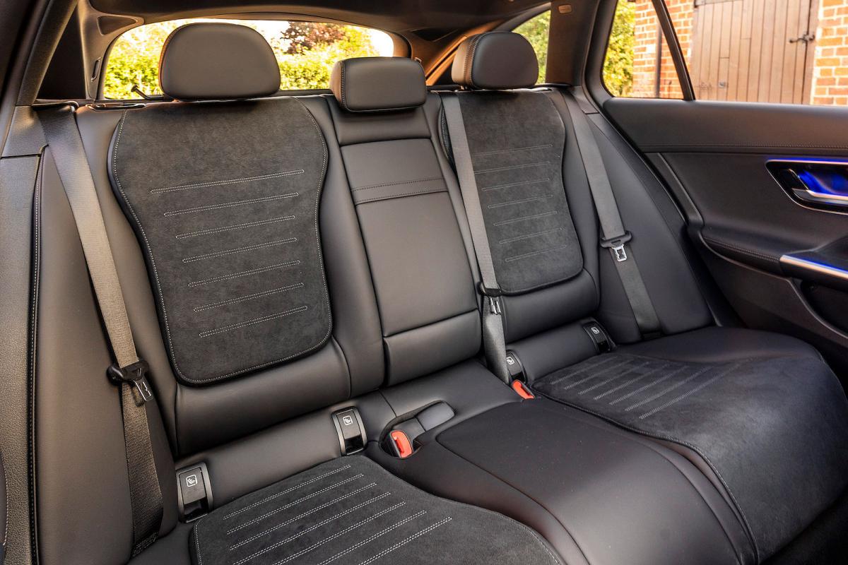 Mercedes C-Class Estate back seats