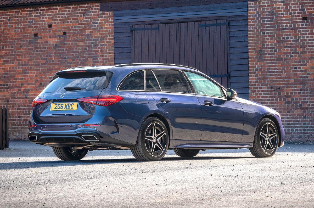 Mercedes C-Class Estate rear right static