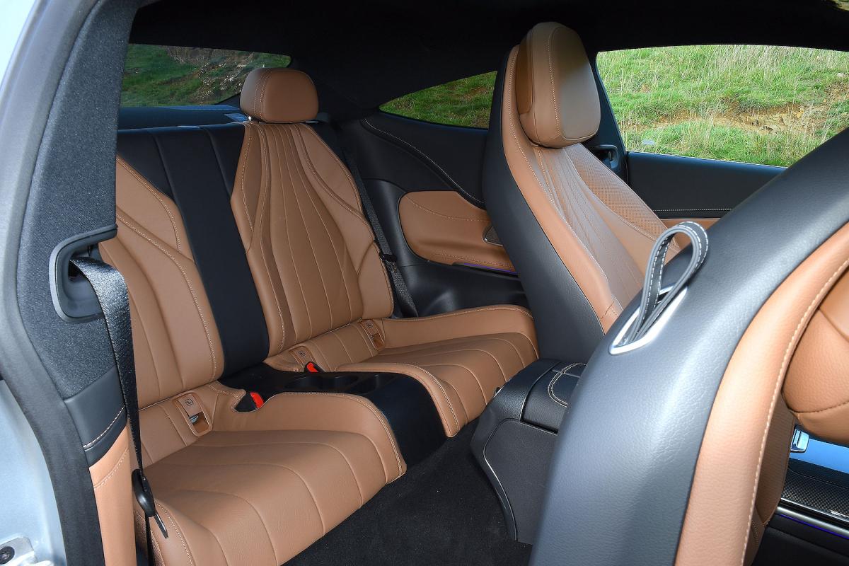 Mercedes CLE back seats