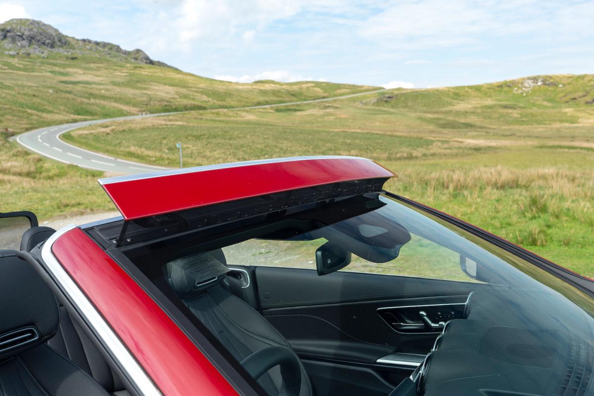 Mercedes CLE Cabriolet Aircap wind deflector