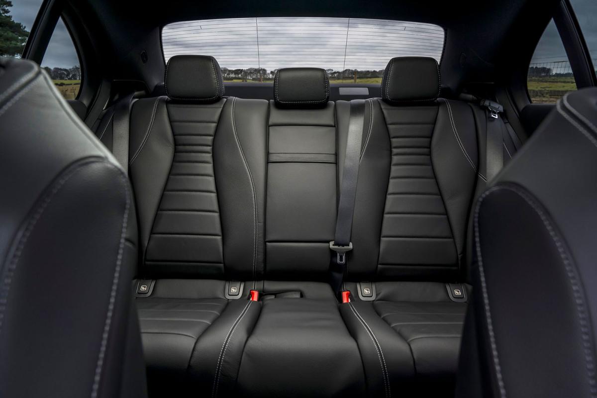 Mercedes E-Class 2021 rear seats