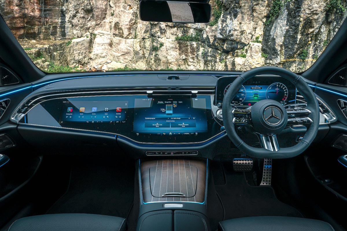 Mercedes E-Class interior dashboard
