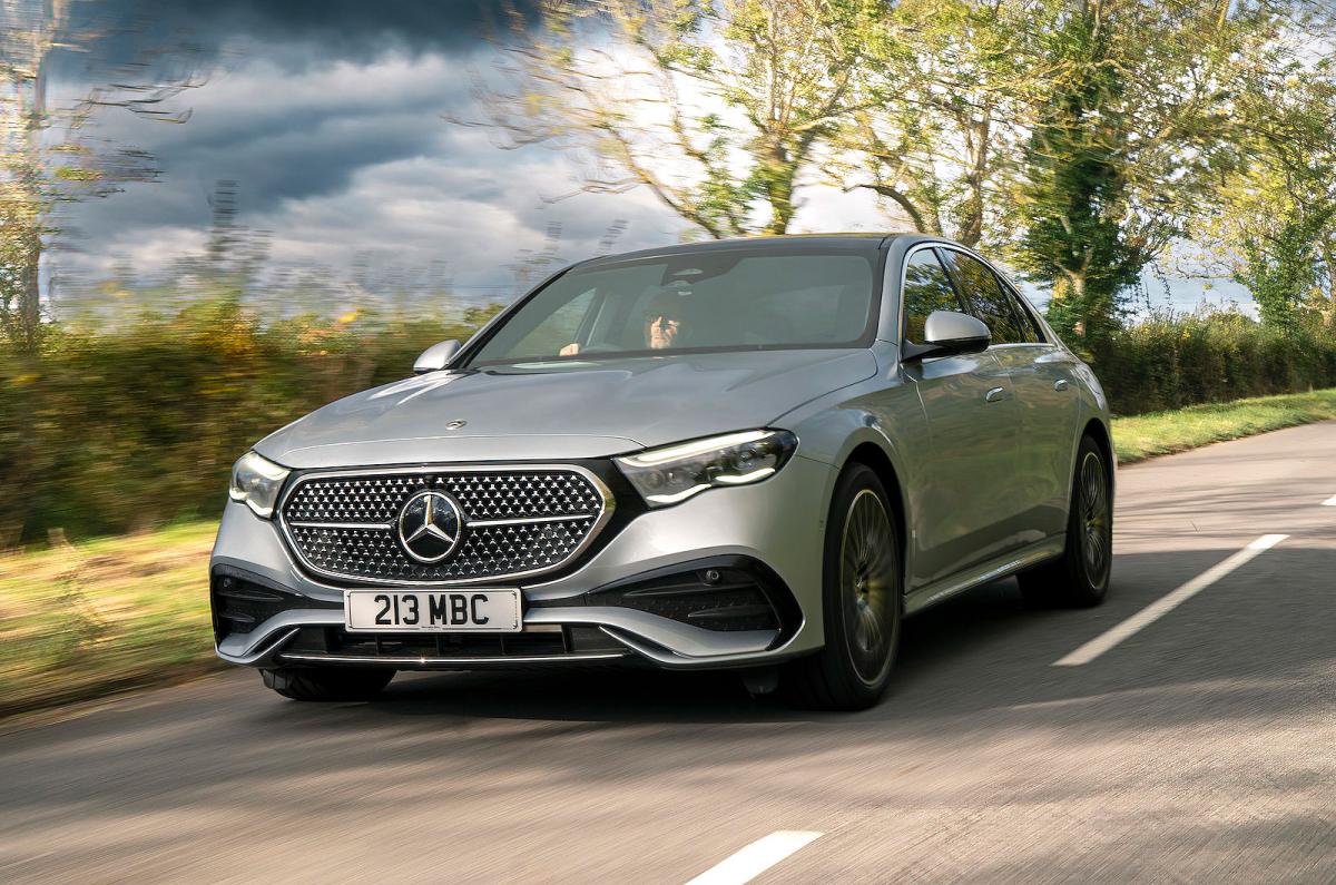 Mercedes E-Class front left driving