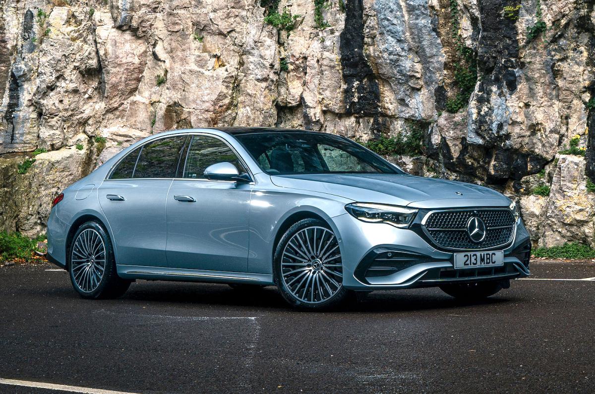 Mercedes E-Class front right static